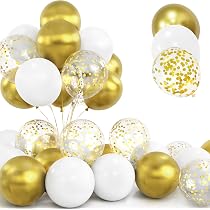 Confezione da 12 ciondoli a forma di palloncino, metallici