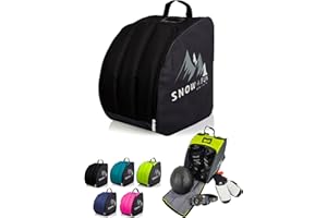 BambiniWelt by Rafael K. Sac à chaussures de ski pour enfant [Sac à chaussures de ski pour enfants] Sac à dos pour bottes de ski avec surface intégrée pour bottes, casque, lunettes de ski, gants