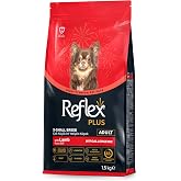 REFLEX PLUS Kuzu Etli K&uuml;&ccedil;&uuml;k Irk Yetişkin K&ouml;pek Maması 1.5 KG