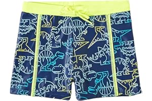 BeLikeFish Maillots de Bain pour Garçons 2-11 Ans, Short de Bain pour Garcon Élastiques et Séchage Rapide