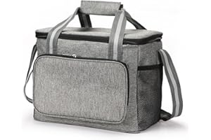 YUDANSI 15L Insulated Cooler Bag, Insulated lunch Bag For Women Men Kids, Large Capacity Leakproof Soft Insulated Picnic Lunch Bag For Work,School,Outdoor Picnic,Camping BBQ,Thermal Food Delivery Bag