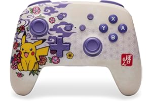 PowerA Enhanced Wireless Controller for Nintendo Switch - Pokémon Blossom, Nintendo Switch - OLED Model, Nintendo Switch Lite, Gamepad, game controller, Bluetooth controller