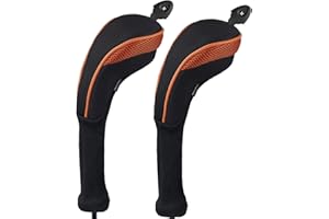 Andux Lot de 2 Long Cou Club de Golf Hybride Couvre Tête CTMT-01