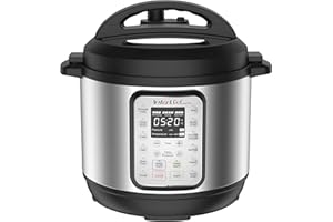 Instant Pot Elektrischer Schnellkochtopf DUO PLUS 5.7L Edelstahl 15 intelligente Programme Reiskocher Schongarer Dampfgarer
