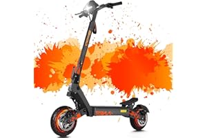 ONESPORTLIFE Kukirin G2 Electric Scooter for Adults, 10 Inches Vacuum tyre & 48V 15AH High Capacity Battery Up to 34 Miles Range, Hub Motor & Adjustable Speed Folding Electric Scooter
