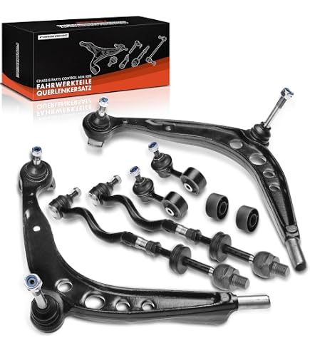 Kit Suspension Avant Pour BMW Série 3 E36 / Z3 – 2 Bras, 2 Roulements, 2 Biellettes | Pièces De Rechange Complètes