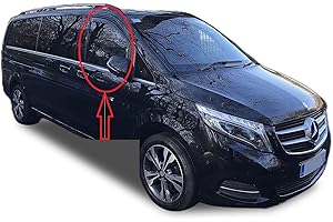 AC WOW 2x Wind Deflectors compatible with MERCEDES BENZ Vito Viano V Class W447 2014 2015 2016 2017 2018 2019 2020 2021 2022 2023 2024