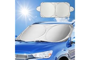 Parasole per Parabrezza, FRECOO Parasole per Auto per Il Parabrezza Anteriore, Protezione Auto Parabrezza Contro i Raggi UV, Tendina Parasole Accessori per Auto in Estate - 150 x 70 cm