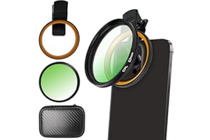 Monemey CPL-Filter, 52 mm, Polarisationsfilter für Handykamera, Polfilter für iPhone16, 15, 14, 13, 12, 11, Samsung BLU, Motorola, Xiaomi (67 MM)