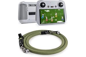 VOVMOEYA Correa DJI RC/RC 2/RC Pro/RC Plus Correa para controlador DJI Mavic 3/Air 2S/Air 3/Mini 3 Pro/Mini 4 Pro Correa de cordón para el cuello para accesorios de DJI control remoto - Verde