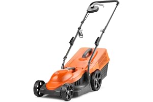 Flymo SimpliMow 320 Wheeled Electric Lawnmower - 1000 W Motor, 32 cm Cutting Width, 30 Litre Grass Box, Soft Grip Handles
