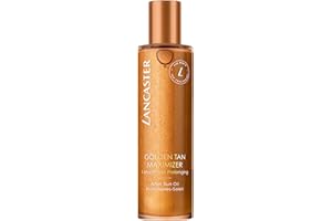 Lancaster Golden Tan Maximizer After Sun Oil 150ml, One Month Tan Prolonging, Natural Tan Accelerator, Soothing & Cooling, After Sun For Body