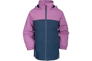 NORDOIS Softshelljacke Kinder Winddicht und Wasserdicht Jungen Regenjacke Outdoor mit Kapuze Atmungsaktiv zum Wandern