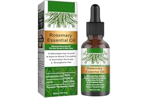 Ingzy Rosemary Hair Growth Oil - Serum, Prevent Hair Loss - Topical Formula To Help Grow Healthy, Strong Hair for Men & Women,30ml