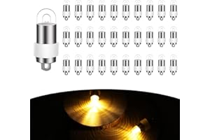 A.bigwhale Ballons Lumineux LED, Lampion Papier Imperméable, Lanterne Lampes, Lot de 30 Mini pour Mariage, Noël, Fête Décoration