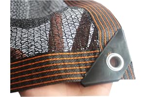 NIANXINN Red de Sombra,50% -60% Anti-UV Paño de Sombra,Malla Sombreadora Aislamiento Transpirable 3 Pines,Toldo Vela de Sombra con Ojales,para Patio,Exteriores,Balcón,Jardín,Invernadero (3x6m/9.8x19.7ft)