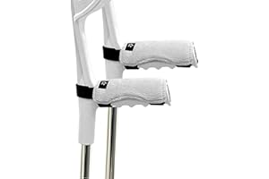 ‎SPRING SEAON SPRING SEAON Unterarmgehstützen Griffpolster – Weiche Schaumstoff Handpolster für Krücken, Rutschfest & Bequem, Schmerzlinderung beim Gehen, Universal passend für Unterarmkrücken, 2 Stück