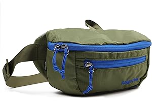 KALGOTEAL Ultraleichte 2,5L Reise-Hüfttasche, große Wasserabweisende Bauchtasche, für Damen und Herren