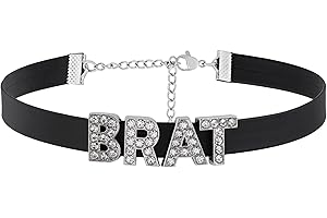 Hanary Gothic Punk Cute Owned Choker, Black Choker, Black PU Leather Chocker Collar, Costume Jewelry