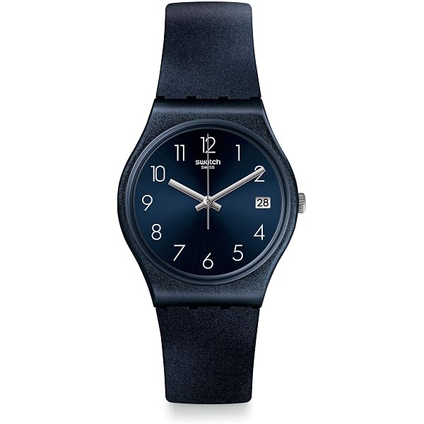 Orologio Sportivo Al Quarzo – Quadrante Tondo 3,5 Cm – Cinturino Silicone Blu – 22 Cm
