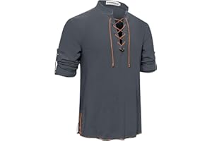 YAOHUOLE Leinenhemd Herren Kurzarm Mitteralter Hemd Herren Kurzarm Sommerhemd Herren Kurzarm