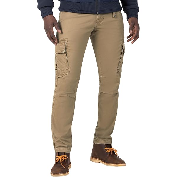 Pantaloni Cargo Uomo Timezone Benito - Nero, 100% Cotone, Taglie Da W30