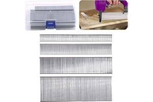 Swpeet - Kit de clavos sin cabeza galvanizados de longitud múltiple (5000 piezas, 4800 piezas surtidas)