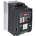 Variable Frequency Drive, 1.5KW 220V Solar VFD Inverter Photovoltaic Pump Motor Controller Variable Frequency Inverter Aluminium Motor Speed Regulator VFD Speed Controller Inverter