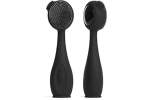 ROWALU JSKIN PRO| Spazzola Pulizia Viso Elettrica e Massaggiatore Facciale Lifting con Pietre Naturali | Vibrazione Sonica e Tecnologia Riscaldante | Rimuove Punti Neri e Acne, Tonifica e Illumina