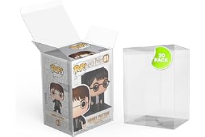 Mintkeeper Protectores de Pet Compatible con Funko Pop - Protectores de 0,5mm de Grosor para Expositor y Estantería - Cajas para Guardar Funko Pop (10 Unidades, 16,3x11,8x9,3 cm)