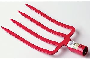 AUSONIA - Grabegabel Spatengabel 4 Zinken ohne Stiel Gr 740 cm 25,5 x 18