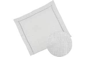 Sugarapple Wickelauflage 75x75 cm, Wickelunterlage Stoff | Passend für alle Wickelaufsätze IKEA Kommode 80 cm | Baby Wickelauflagen | Mit Liebe in Deutschland genäht | Öko Tex, Uni Grau