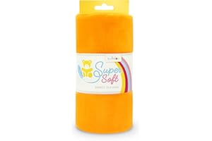 kullaloo Supersoft Shorty SB-Pack Peluche Minky Orange 100 x 75 cm