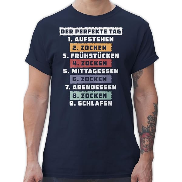 Herren T-Shirt 'Mir Reicht’s, Ich Geh In Den Garten' – Witziger Gärtner-Spruch, Weiß