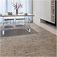 FLOREXP Vinyl Flooring - Lino Flooring,Peel and Stick Floor Tiles Self Adhesive Vinyl Flooring,2.0mm 7 Planks Waterproof for Kitchen Living Room Floor Planks (1 m²,Washed Oak)