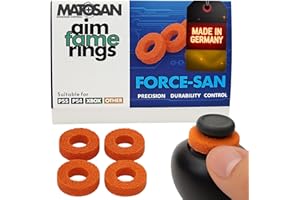 MatoSan® AIMFAME Precision Rings PS5 Aim Assist PS4Assist Control PS4 | PS5 Accessories for PlayStation 5 Controller, XBOX Series S X | Scuff ForceSan 200/200