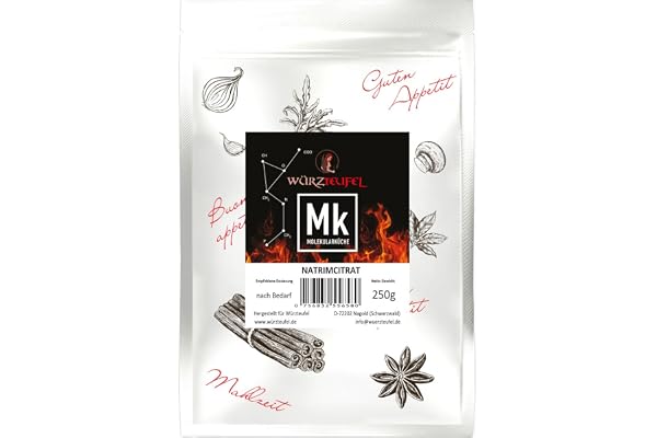 Citrate, citrate de sodium, citrate de trinodium, régulateur d'acidité E331, meilleure qualité alimentaire, sachet de 250 g.