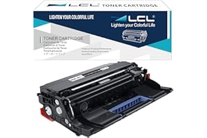 LCL Remanufactured Drum Unit 724-10491 724-10492 KVK63 Drum (1 Drum) Replacement for Dell B2360d B2360dn B3460dn B3465dn B3465dnf S2830dn S2830