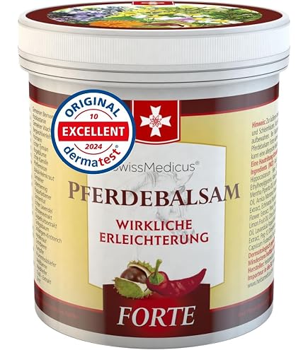 Gel Chauffant Extra Fort Krauterhof Pferdebalsam - 250 Ml - Effet Intense - Fabriqué En Allemagne