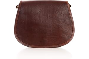 LEABAGS Kathy torebka damska wykonana z prawdziwej skóry w stylu vintage I torba na ramię I skórzana torba I torebka I 23x21x11cm