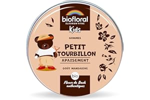 BIOFLORAL KIDS - Petit Tourbillon - BIO - Apaisement - Fleurs de Bach Authentiques - Sans Alcool - 45g