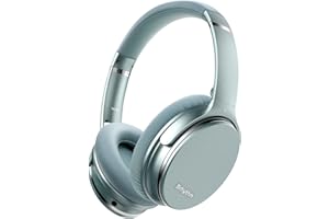 Srhythm NC35 Active Noise Cancelling Kopfhörer Kabellos Bluetooth - LDAC Modus, Schnellladung, 50+ Wiedergabe Over-Ear Kopfhoerer mit Mikrofon, Verbindung von 2 Geräten, Memory Protein Ohrmuscheln
