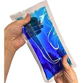 Termojel Buz Paketi 1 ADET 13cmX26cm, Soğuk Kompres ve Sıcak Kompres Olarak Kullanılan Buz Paketi, Ayak, Bilek, Boyun ve Diz,