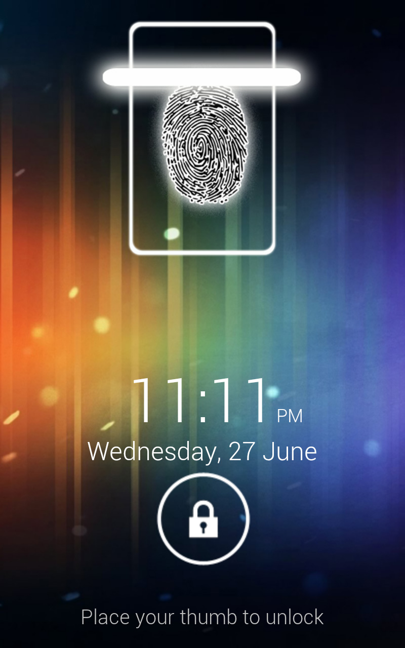 Fingerprint Screen Lock ICS Amazon.de Apps für Android