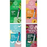 Mesh Stick Fit &amp; Form Bitki &Ccedil;ayı Seti 4'l&uuml; - Kiraz Saplı, Kayısı, Yeşil &Ccedil;ay ve Detox &Ccedil;ayı