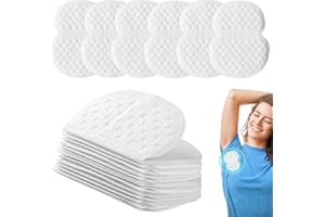 Jinpojun 20 Stück Selbstklebend Achselpads, Achsel Schweißpads, Unsichtbare Achselhöhle Schweiß Pads für Damen und Herren, Einweg Achsel Schwitzen Pads