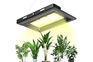Relassy Lampada per Piante 150W, COB LED Lampada per Piante da Interno,Spettro Completo Luce per Piante,Lampade Piante con IP67 Impermeabile per Interno,Esterno,giardino, serra