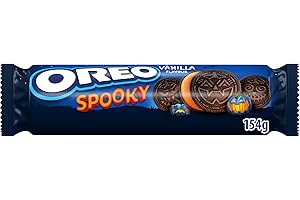 MONDELEZ INTERNATIONAL OREO Vanilla Halloween Biscuits 154g
