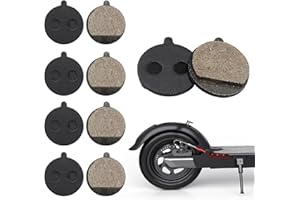 TRITMI 4 Paia Pastiglie Freni Monopattino Elettrico per Kugoo M4/M4 Pro, Pastiglia Freno a Disco per Bici Elettrica in Resina Semi-Metalica, Componenti Ricambi per Monopattino Elettrico