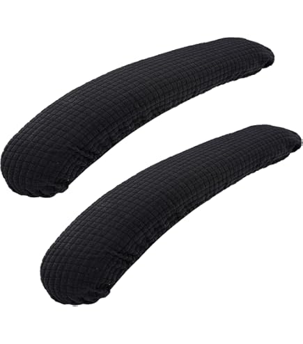 2 Stück Armlehnenbezüge Für Bürostuhl | Dehnbarer Polyester Schutz | Gaming Stuhl Abdeckung